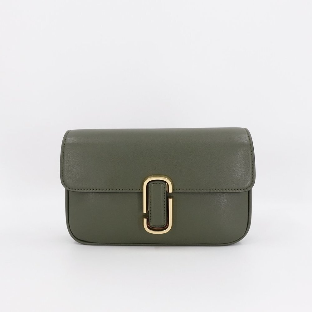 Marc Jacobs The J Marc Crossbody Shoulder Bag Khaki Green OS - Picture 4 of 14